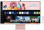 Samsung M8 Smart Monitor S32BM80PUU, 32 Zoll, VA-Panel, Bildschirm mit Lautsprechern, Samsung M8 Smart Monitor S32BM80PUU, 32 Zoll, VA-Panel, Bildschirm mit Lautsprechern,