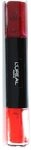 L'Or&eacute;al Paris Infaillible Nagellack Dunkelrot / 2 in 1 Top Coat und Unterlack in