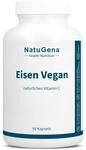 NatuGena Eisen Vegan 1400 mg Curryblatt Extrakt & 150 mg nat&uuml;rliches Vitamin C,