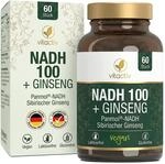 VITACTIV NADH 100 + Ginseng - Biologisch Aktives PANMOL&reg; NADH plus Sibirischer
