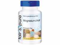 Fair & Pure® - Magnesiumcitrat Kapseln - hochdosiert mit 300mg reinem...