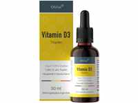 Vitamin D3 Tropfen – 25 μg - Laborgeprüft - 50ml - In MCT-Öl aus Kokos -