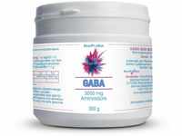 GABA 3000 mg Pulver || Aminosäure || 300 g || rein, ohne Zusätze || vegan 