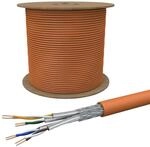 Draka Netzwerkkabel Verlegekabel LAN Kabel 500m Trommel Cat 7 S/FTP PiMF LSZH