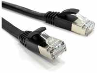 kenable Flach CAT6A S/STP Abgeschirmtes 500MHz Ethernet LAN Kabel RJ45 5 m...