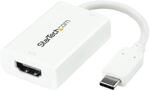 StarTech.com USB-C auf HDMI Adapter mit USB Stromversorgung - USB Typ C zu HDMI