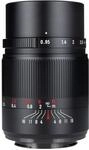 7artisans 25 mm F0.95 Weitwinkel-Blende, manueller Fokus, Feste Linse APS-C f&uuml;r