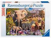 Ravensburger 17037 - Afrikanische Tierwelt - 3000 Teile Puzzle