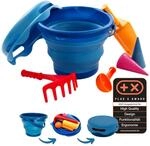 Schildkr&ouml;t 7in1 Sand Toys Set, innovatives Sand-Spielset im Handtaschenformat,