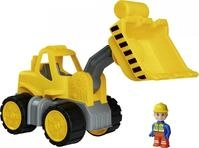 BIG-Power-Worker Radlader + Figur - Spielzeug Auto ideal f&uuml;r Unterwegs, Reifen aus