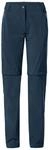 VAUDE Wanderhose Damen Zip-Off Farley Stretch III &ndash; Blau &ndash; Gr. 34