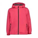 CMP - Kid G-Jacke mit fester Kapuze, Erdbeere, 104
