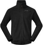 Bergans Hareid Fleece Jacket NoHood - Black - XXL