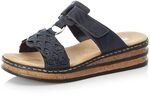 Rieker Damen Klassische Sandalen 629K9, Frauen