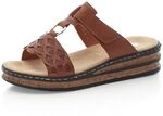 Rieker Damen Klassische Sandalen 629K9, Frauen
