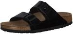 Birkenstock Classic 1005292 Arizona Birko-Flor, Damen Pantoletten, Schwarz...