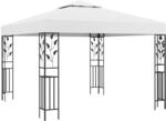 vidaXL Pavillon UV-best&auml;ndig Gartenzelt Partyzelt Festzelt Gartenpavillon Bierzelt