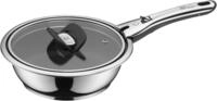 WMF Click&Serve Bratpfanne Induktion 20 cm, ohne Edelstahlgriff, Cromargan Edelstahl