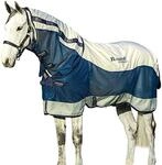 Horseware Rambo Summer Series Regendecke &Uuml;bergangsdecke Navy/Grey Turnout 0g