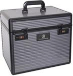 Imperial Riding Shiny Classic Putzbox, Putzkoffer mit Zahlenschloss, verstellbare