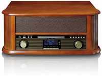 Lenco Classic Phono by Lenco Retro Plattenspieler TCD-2570 -Stereoanlage mit...