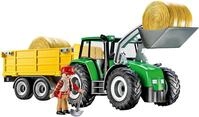 PLAYMOBIL 9317 Traktor mit Anh&auml;nger Spielset, Einzeln, Mehrfarbig, Standard