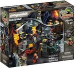 PLAYMOBIL Dino Rise 70925 Dino Mine, Minenbahn mit Fahrzeugen und Fallen, Spielzeug