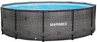Marimex Florida Ratan Swimmingpool, Stahlwandpool f&uuml;r Garten ohne Zubeh&ouml;r, 3,66 x