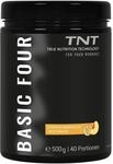 TNT Basic Four Peach-Maracuja (500g) &bull; Pre Workout Booster &bull; Mit Creapure&reg;