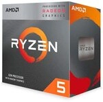 AMD Ryzen 5 4600G Prozessor (intergrierte Radeon Grafik, 6 Kerne/12 Threads ,65W TDP,