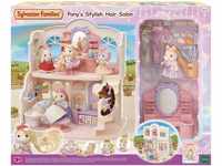 Sylvanian Families 5642 Pony Friseursalon mit Figur - Puppenhaus Spielset