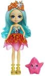 Enchantimals HCF69 - Royal Staria Starfish-Puppe (15,2 cm) & Beamy aus K&ouml;nigreich
