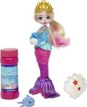 Enchantimals HFT24 - Seifenblasen Meerjungfrau Mit Delfin Tierfigur, Tolles Spielzeug