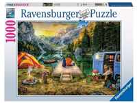 Ravensburger Puzzle 16994 - Campingurlaub - 1000 Teile Puzzle für Erwachsene und