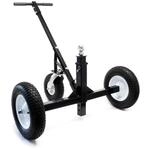 Wiltec Rangierhilfe f&uuml;r Anh&auml;nger und Wohnwagen bis 500 kg, Rangierwagen mit 3