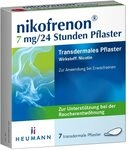 nikofrenon 7 mg/24 Stunden Pflaster - Nikotin-Pflaster zur Unterst&uuml;tzung der