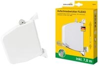 Schellenberg 50145 Aufschraubwickler Flexo MINI, inklusive 7 m Gurtband, schwenkbar
