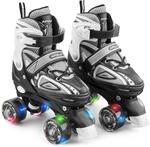 Apollo Super Quad X Pro | verstellbare Rollschuhe f&uuml;r Kinder | komfortable,