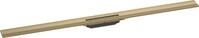 hansgrohe Fertigset Duschrinne RainDrain Flex, Abflussrinne 1200mm, Bodenablauf