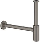 GROHE Geruchsverschluss 1 1/4"", f&uuml;r Waschtische, hard graphite geb&uuml;rstet