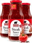 Block House Steak Sauce 3x 240ml f&uuml;r Fleisch oder Fisch-Gerichte - in
