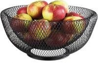 APS Brot- & Obstkorb &bdquo;Wire &ndash; Premium Brotkorb/Obstkorb in der Farbe Metall