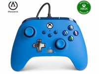 Verbesserter Kabelgebundener Controller von PowerA für Xbox Series X|S - Blue,