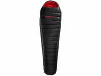Y by Nordisk VIB 600 Schlafsack, Black-Fiery red, L Links