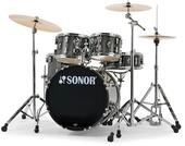 SONOR AQX STUDIO CYMBAL SET BLACK MIDNIGHT SPARKLE