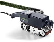 Festool Bandschleifer BS 75 E-Plus (mit Staubsack, Absaugadapter, Schleifband,