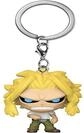 Funko Hero Academia Pocket POP! Vinyl Schl&uuml;sselanh&auml;nger All Might Weakened State 4