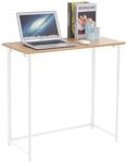 SVITA Schreibtisch Klappbar Schmal Platzsparend Mehrzweck-Computertisch 80x40x76cm