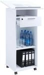 VCM Holz mobiles Rednerpult | Ma&szlig;e ca. H. 108 bis 120 cm x B. 60 cm x T. 50 cm 