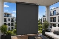 Strattore Ausziehbare Senkrechtmarkise Vertikalmarkise 140 x 250 cm - Markise mit
